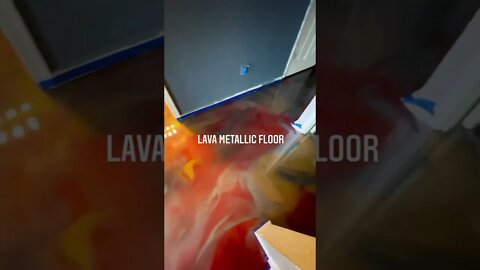 Lava Metallic Floor HOT 🔥 #shorts