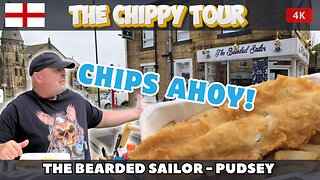 Chippy Review 51: 22 July 2024: The Bearded Sailor. Pudsey. Leeds. Chips Ahoy and Halloumi Fritters