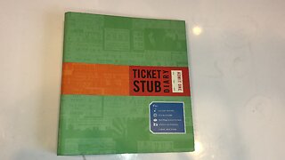 Look at @ Ticket Stub Diary Scrap Book Album August 17, 2006 New