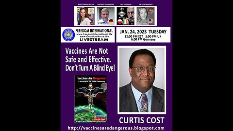 #206 Vaccines Are Not Safe And Effective. Don't Turn A Blind Eye - Curtis Cost