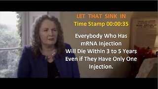 PROF. DOLORES CAHILL: "EVERYONE WHO HAS HAD AN MRNA INJECTION DIES WITHIN 3 TO 5 YEARS!