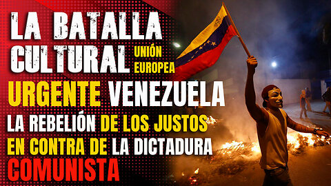 CAOS EN VENEZUELA al borde de una guerra civil contra la dictadura pseudocomunista de Maduro