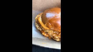 Hot honey chicken sandwich