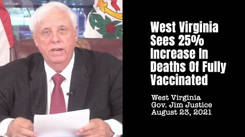 West Virginia Sees 25% Increase In Deaths Of Fully Vaccinated