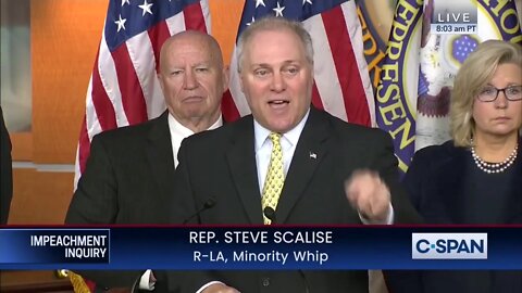 🔴👀🔴 Steve Scalise | Press Conference on Impeachment and USMCA