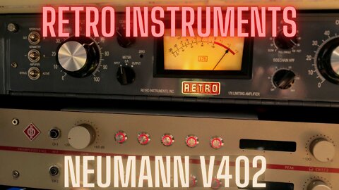 Best recording vocal chain Neumann V402 retro 176