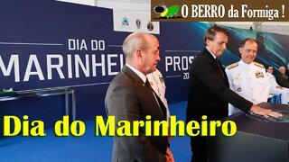 Bolsonaro discursa na Cerimônia do Dia do Marinheiro