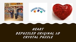 Heart 3D Crystal Puzzle Tutorial