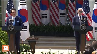 LIVE: President Biden hosting joint press conference with President Yoon of South Korea...