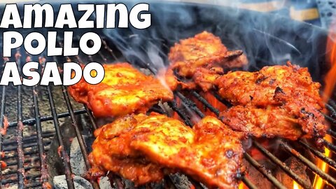 BEST Pollo Asado Recipe | Mexican bbq Chicken