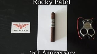 Rocky Patel 15th Anniversary cigar review