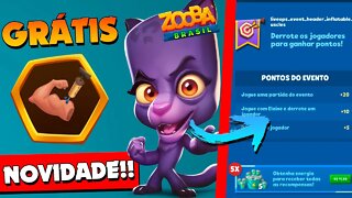 MÚSCULOS INFLÁVEIS GRÁTIS E MAIS PONTOS NOS EVENTOS! ZOOBA: Jogo de Batalha Animal