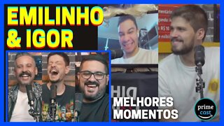 MELHORES MOMENTOS IGOR GUIMARÃES E EMILINHO (ERIK SURITA) NO PODIHHCAST