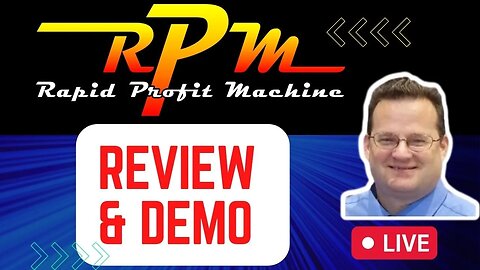 Rapid Profit Machine Review and Demo - FREE Training - FREE Leads - RPM Rapid Profit Machine Review