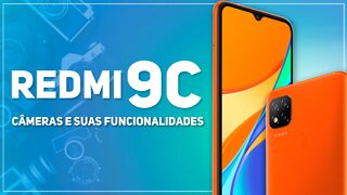 Redmi 9C e suas CÂMERAS! CONHEÇA TUDO que ela PODE OFERECER! Funcionalidades!