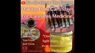 Making Pure Cartridges For Cannabis Medicine.