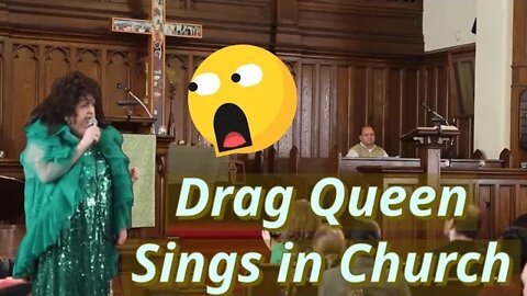 Drag Queen Sings Peace On Earth In a Church