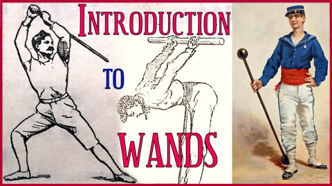 Intro to the Different Types of Antique Wands, Staffs & Barbells used for 19th century exercises