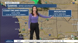 ABC 10News Pinpoint Weather with Meteorologist Megan Parry