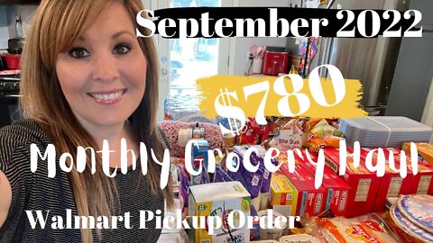September 2022 Large Family Grocery Haul \ Pantry Restock | Let Me Explain