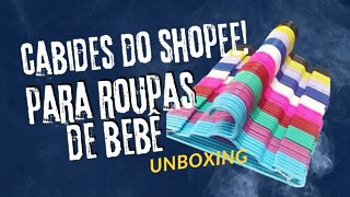 Comprei também Cabides para Roupas de Bebê no Shopee! E a Qualidade Surpreendeu!