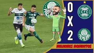 Coritiba 0 x 2 Palmeiras | Gols e Melhores Momentos | Hoje