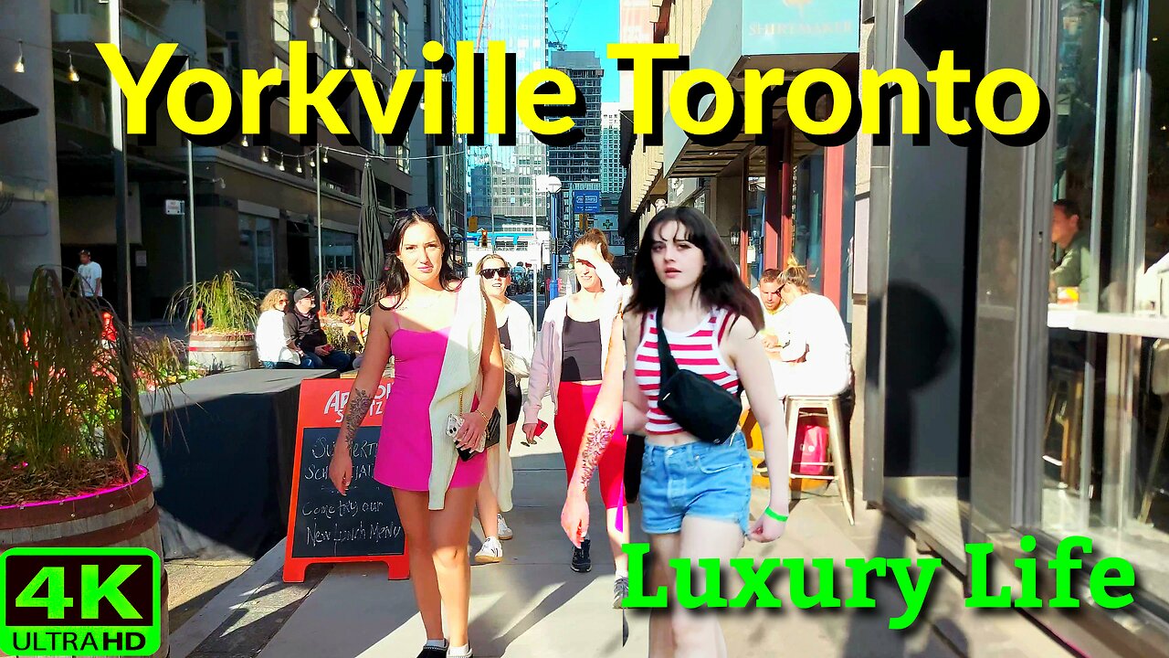 【4K】Luxury Toronto in prestigious Downtown Toronto Canada 🇨🇦 - Luxury Living Toronto Downtown