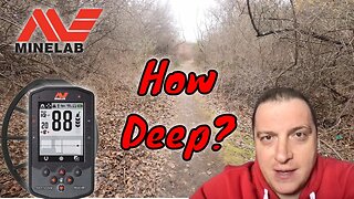 Minelab Manticore FULL BLAST: How Deep Does It Go?