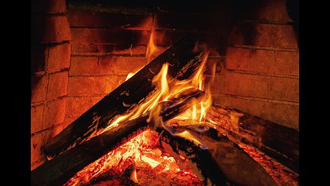 🔥 Cozy Fireplace (11 HOURS). Fireplace Ambience with Crackling Fire Sounds. Fireplace Burning