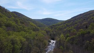 Trout Fishing In The Mountains Of West Virginia