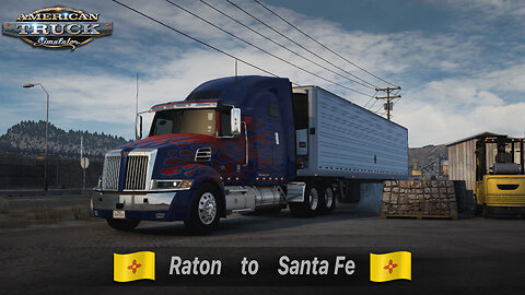 ATS | Western Star 5700XE | Raton NM to Santa Fe NM | Dynamite 29,843lb