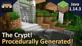 The Crypt! Procedurally Generated Dungeon! Minecraft Java 1.14.3! Tyruswoo Minecraft