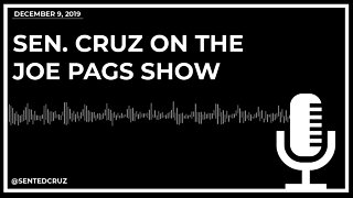 Sen. Cruz on the Joe Pags Show Discussing Impeachment and Nord Stream 2