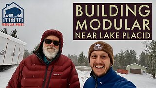 Building Modular Near Lake Placid 🏡🌲