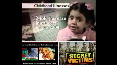 Iraq: US-War Crimes on children using Depleted Uranium