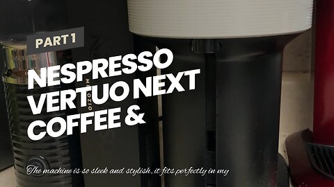Nespresso Vertuo Next Coffee & Espresso Machine NEW by Breville, Light Grey, Coffee Maker and E...