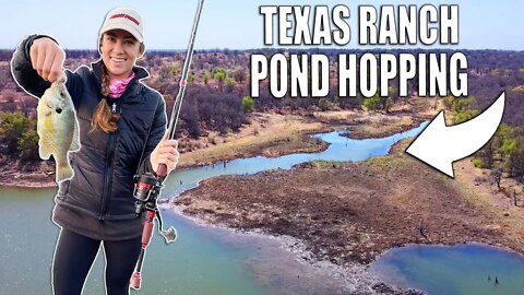 Texas Travel Vlog! First time *POND* fishing in Santa Anna
