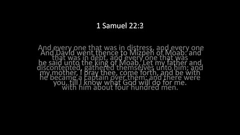 1st Samuel Chapter 22