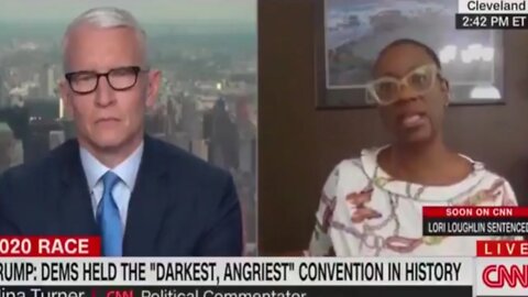 CNN Wasn't Ready; Nina Turner: We Have Two Dragons To Slay, In Question On Lefties Backing BIden
