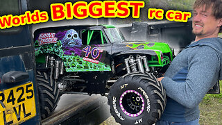 World's Biggest RC Car Extreme Driving