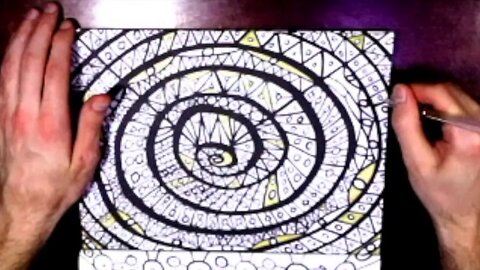 Visual Coloring Relaxation- "Where Do We Go Frm Here?"#16 Stairway to Destiny"