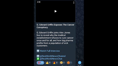 Documentary: Edward Griffin talks about Cancer