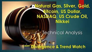 Commodities Technical analysis and Divergence Natural Gas Gold Silver USCrude Others July 26 2023