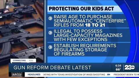 Gun reform legislation talks in congress to resume