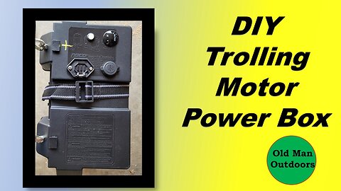 DIY Trolling Motor Battery Box