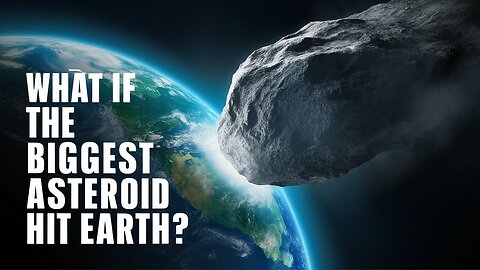 What if the BIGGEST Asteroid HIT Earth? #shorts #cosmicshorts
