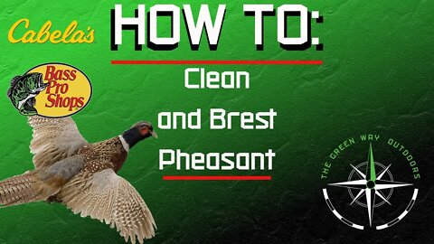 How To Clean A Pheasant