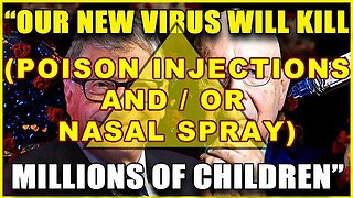 THE PEOPLE'S VOICE: BILL GATES PLANNING ‘CATASTROPHIC CONTAGION’ THAT KILLS 'MILLIONS OF CHILDREN'