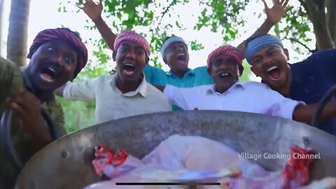 3 Fried Goats | Mutton Curry | Village Cooking Channel