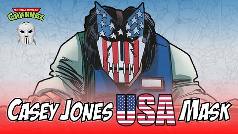 Casey Jones American Flag Hockey Mask from Urban Legends Image Volume 3 Comics AWESOME Action Figure